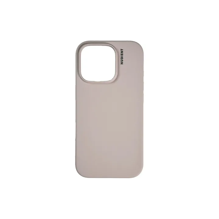 Nudient Coque arrière Étui de base iPhone 16 Pro Max Stone Beige