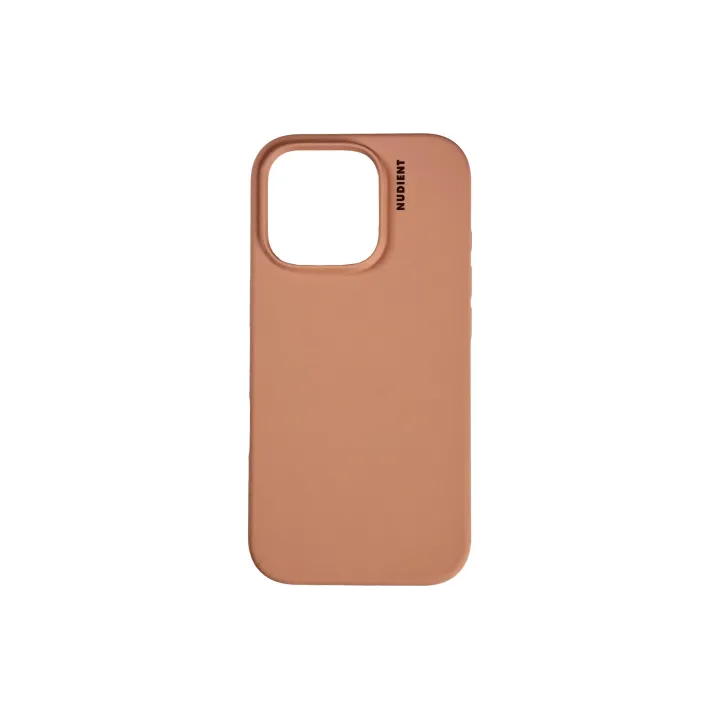 Nudient Coque arrière Étui de base iPhone 16 Pro Max Orange pêche