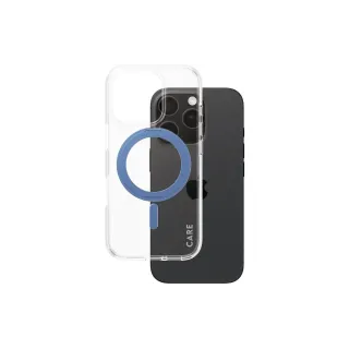 CARE Coque arrière Feature Kickstand iPhone 16 Pro Bleu