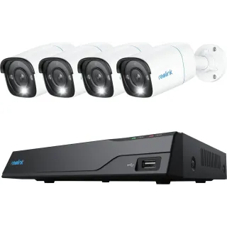 Reolink Kits de surveillance NVS8-8 MB4 Bullet, y compris disque dur de 2TB