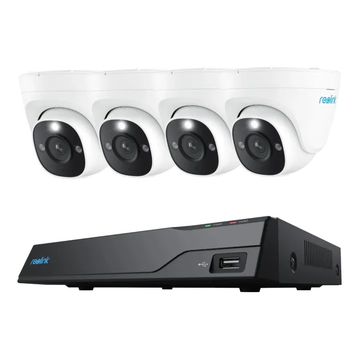 Reolink Kits de surveillance NVS8-8MD4 Dôme, disque dur de 2TB inclus