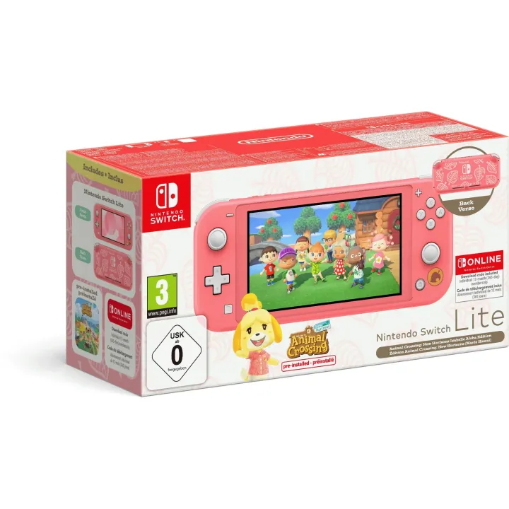 Nintendo Consoles portables Switch Lite Animal Crossing – Melinda Edition