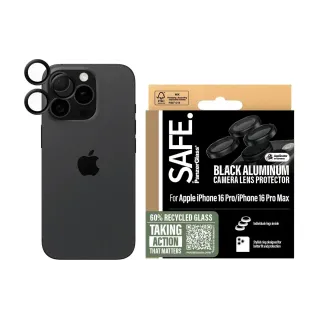 SAFE. Lens Protector iPhone 16 Pro - 16 Pro Max Noir