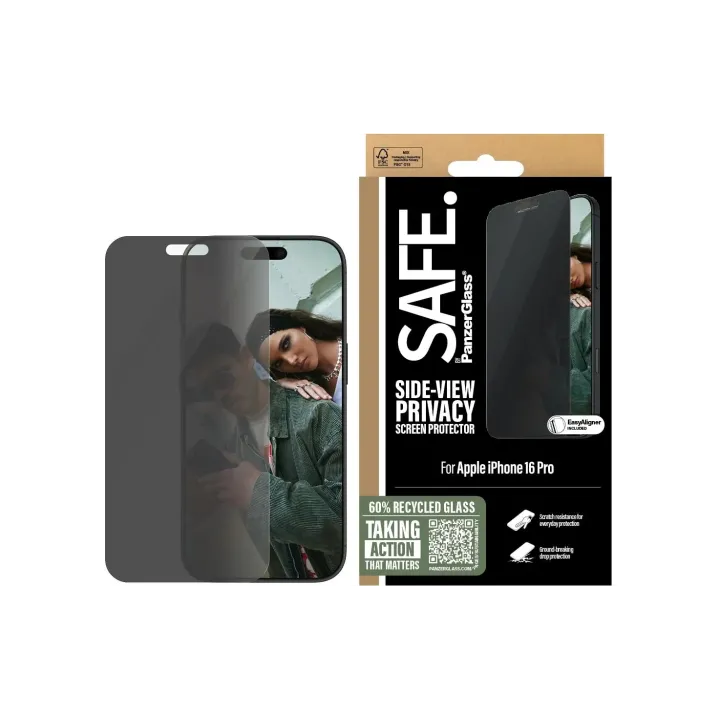 SAFE. Protection d’écran Ultra Wide Fit Privacy iPhone 16 Pro