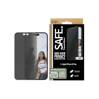 SAFE. Protection d’écran Ultra Wide Fit Privacy iPhone 16 Plus