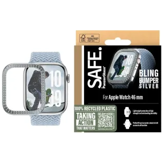 SAFE. Protection décran Bling Bumper Silver 46 mm