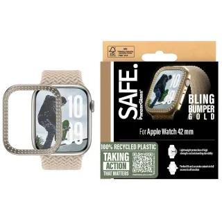 SAFE. Protection décran Bling Bumper Goldr 41 mm