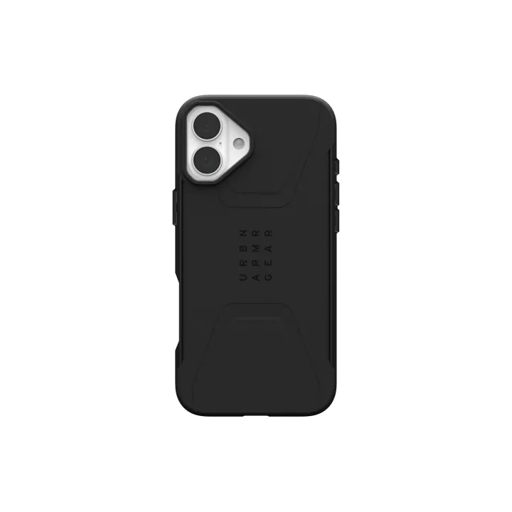 UAG Coque arrière Civilian Case iPhone 16 Plus Black