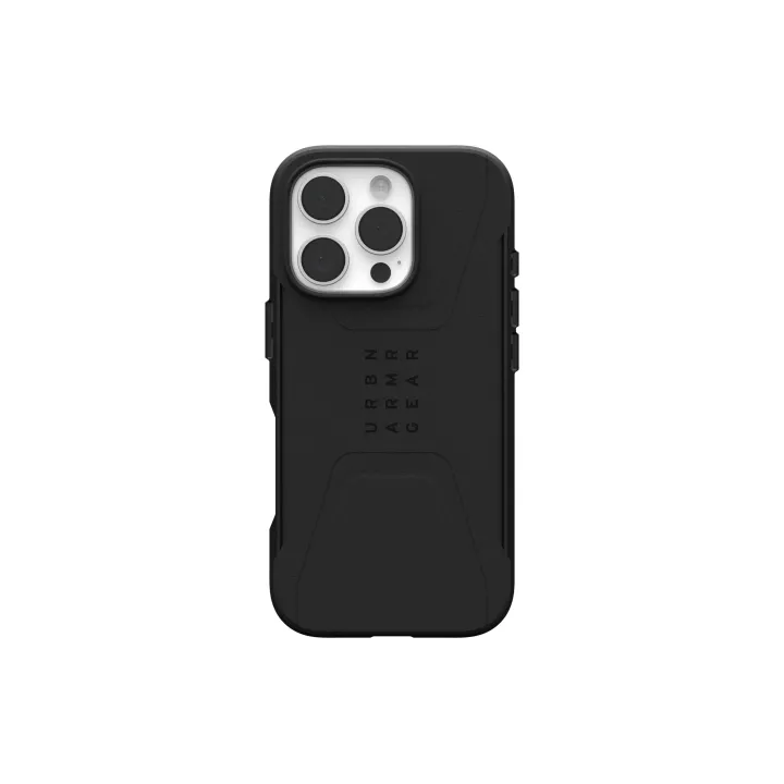 UAG Coque arrière Civilian Case iPhone 16 Pro Black