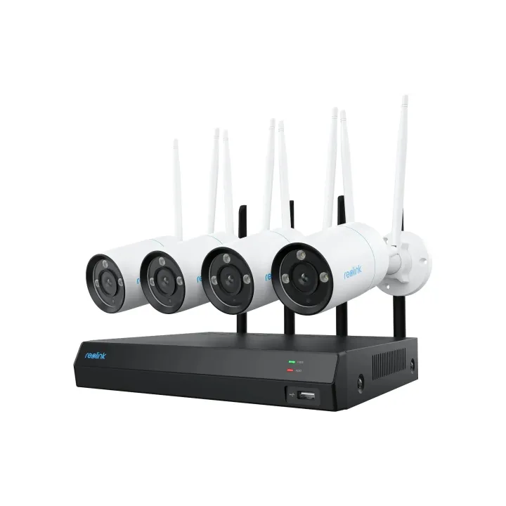 Reolink Kits de surveillance NVS12-8 MB4W 4K WiFi y compris 4 caméras et 2TB