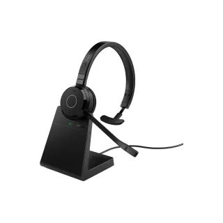 Jabra Casque Evolve 65 TE Mono MS avec station de chargement