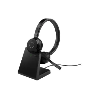 Jabra Casque Evolve 65 TE Stereo MS avec station de chargement