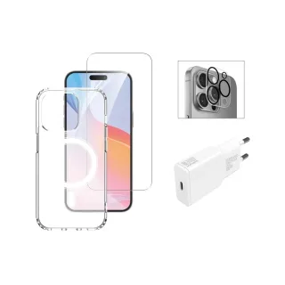 4smarts Coque arrière 3in1 Premium Starter Set iPhone 16 Pro