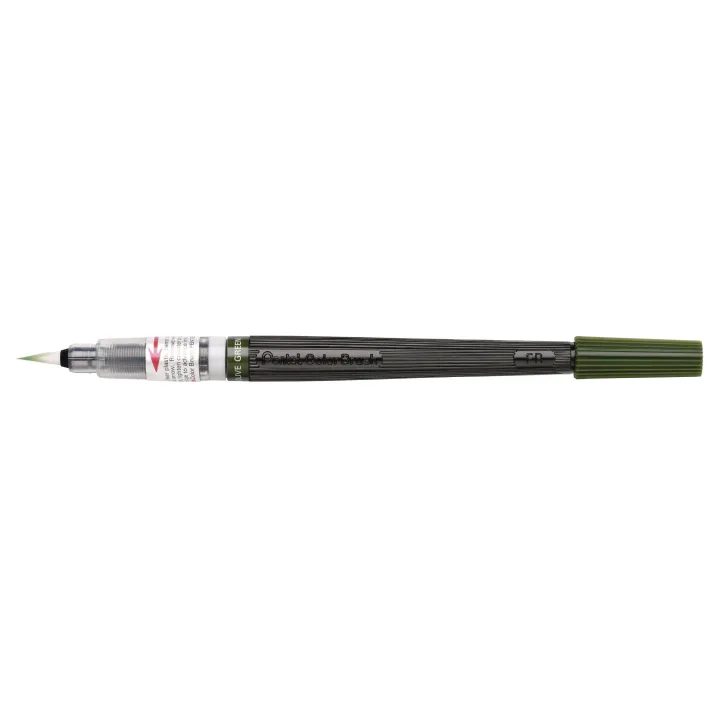 pentel Brosse à peinture Vert olive