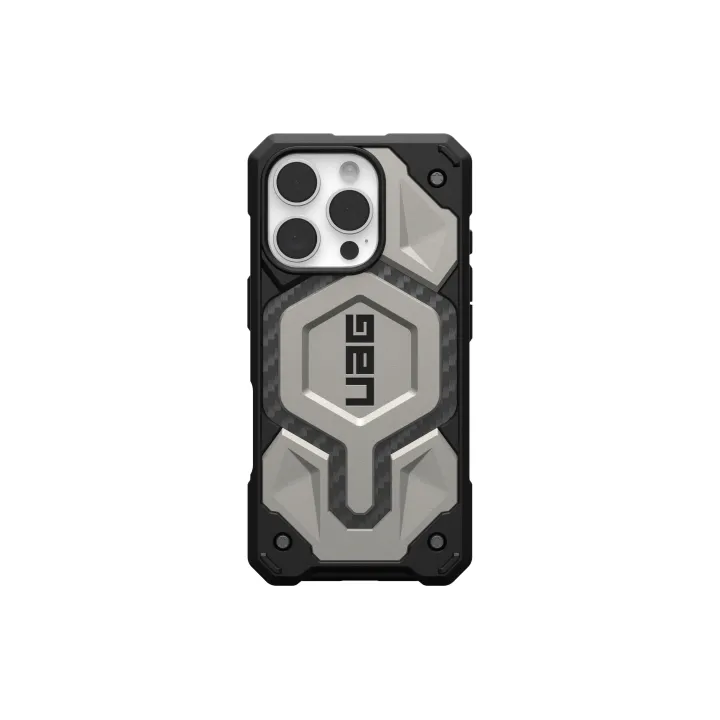 UAG Coque arrière Monarch Pro iPhone 16 Pro Titanium