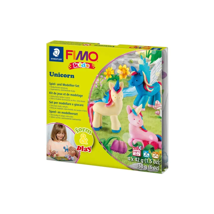 Fimo Matière à modeler Kit de bricolage Kids Licorne