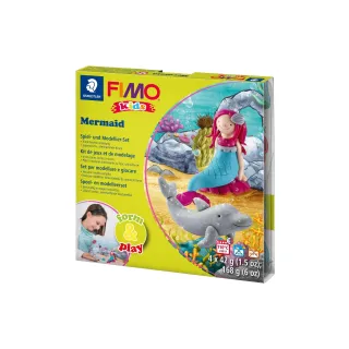 Fimo Matière à modeler Kit de bricolage Kids Sirène