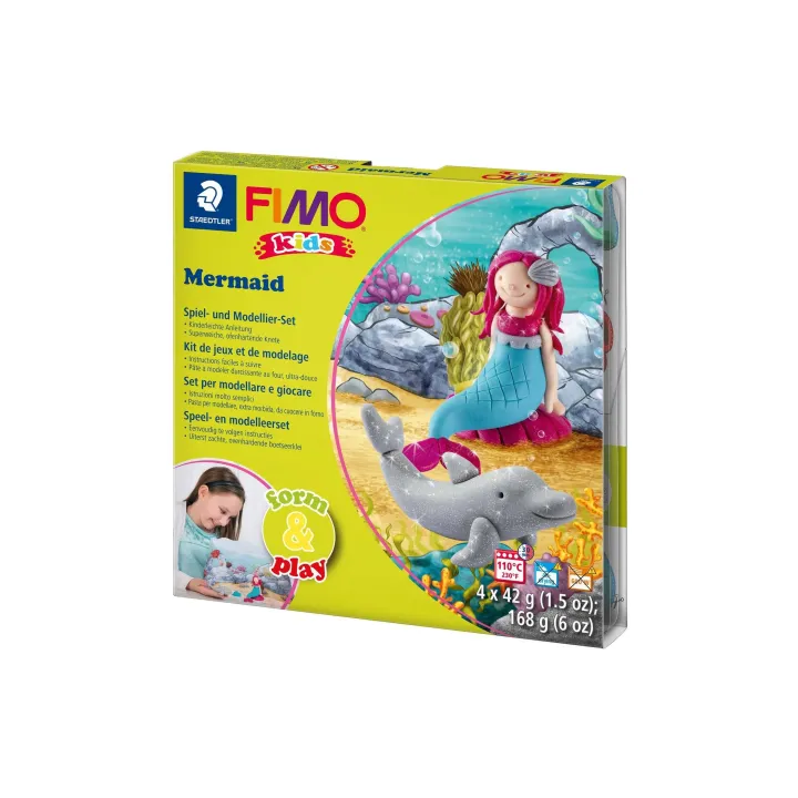 Fimo Matière à modeler Kit de bricolage Kids Sirène