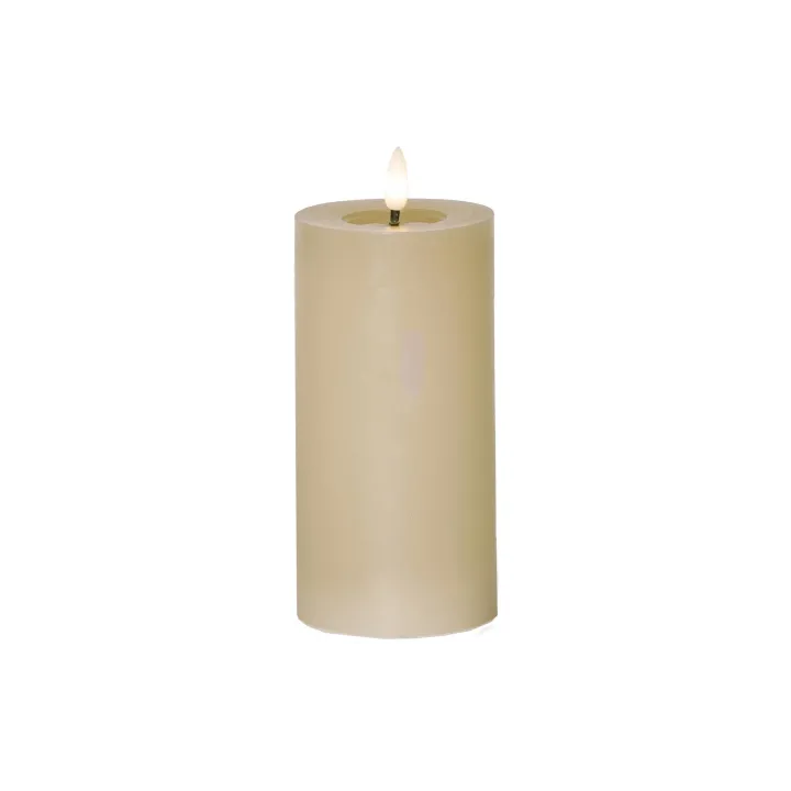 Star Trading Bougie LED Flamme Flow, Beige