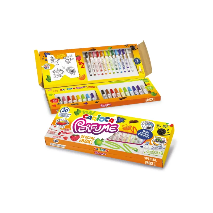 Carioca Feutres de coloriage Perfume Box 30 pièces