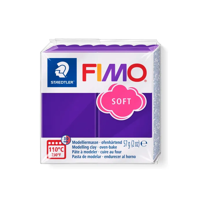 Fimo Matière à modeler Soft Prune