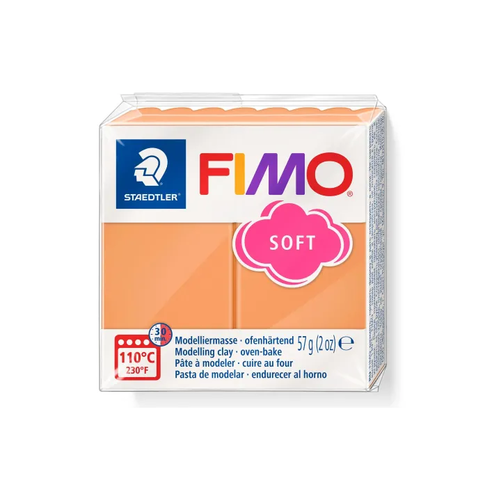 Fimo Matière à modeler Soft Sorbet à la papaye