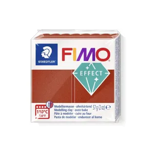 Fimo Matière à modeler Soft Cuivre métallisé