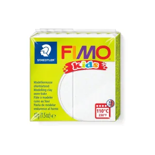 Fimo Matière à modeler Kids Blanc pailleté