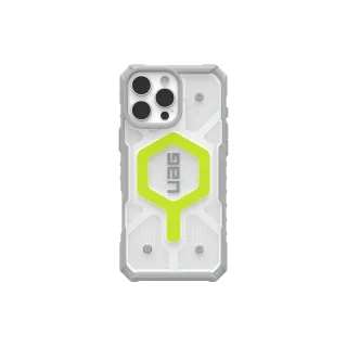 UAG Coque arrière Pathfinder Clear iPhone 16 Pro Max Active Neon