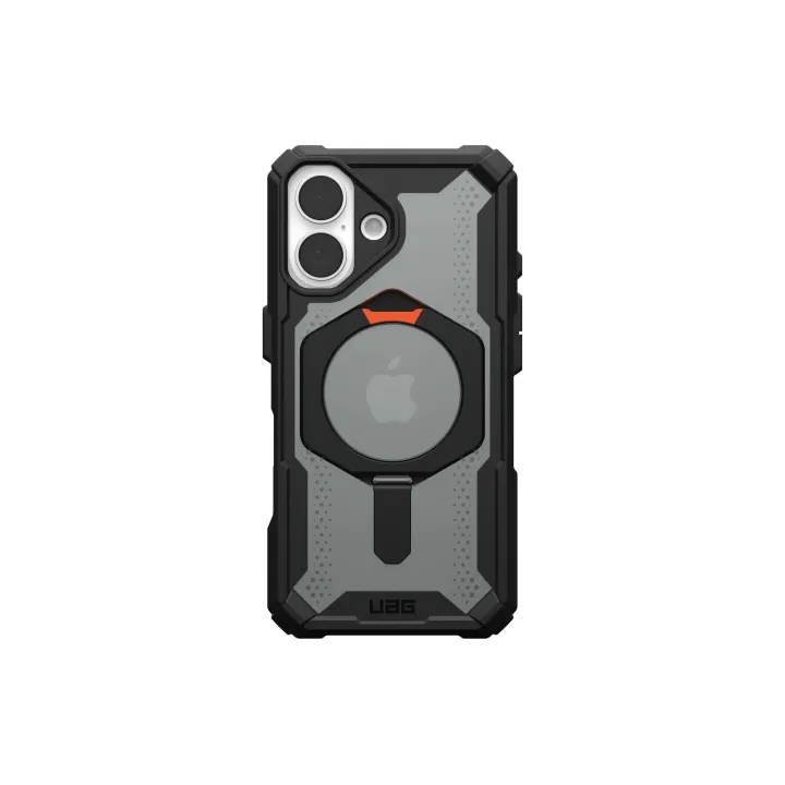 UAG Coque arrière Plasma XTE iPhone 16 Black-Orange