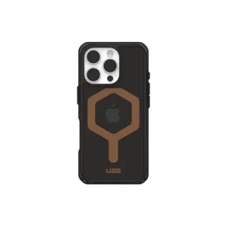 UAG Coque arrière Plyo MagSafe Apple iPhone 16 Pro Black-Bronze