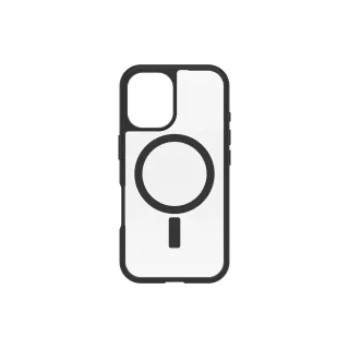 Otterbox Coque arrière React iPhone 16 Noir-Transparent