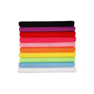 Creativ Company Tulle  multicolore assorti, 50 cm x 5 m, 10 pièces