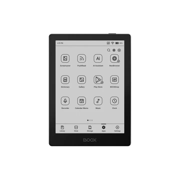 Onyx Lecteur E-Book BOOX Go 6 Noir