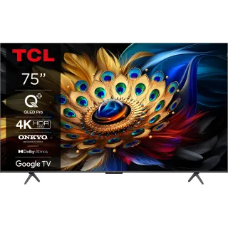 TCL TV 75C655 75, 3840 x 2160 (Ultra HD 4K), QLED