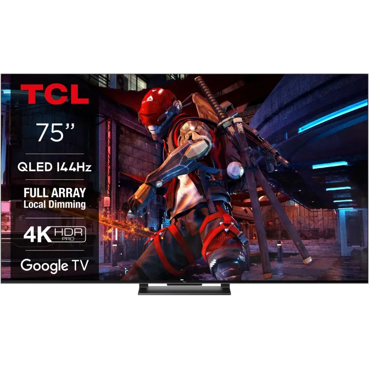 TCL TV 75C745 75, 3840 x 2160 (Ultra HD 4K), QLED