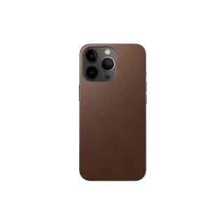 Nomad Leather Skin iPhone 13 Pro Max Marron