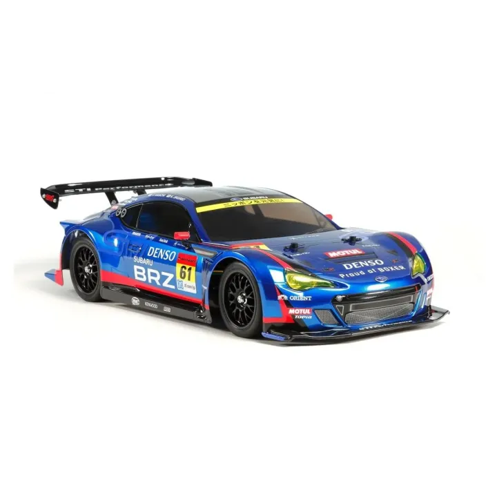 Tamiya Voiture de tourisme Subaru BRZ R&D, TT-02, Kit de construction avec ESC, 1:10