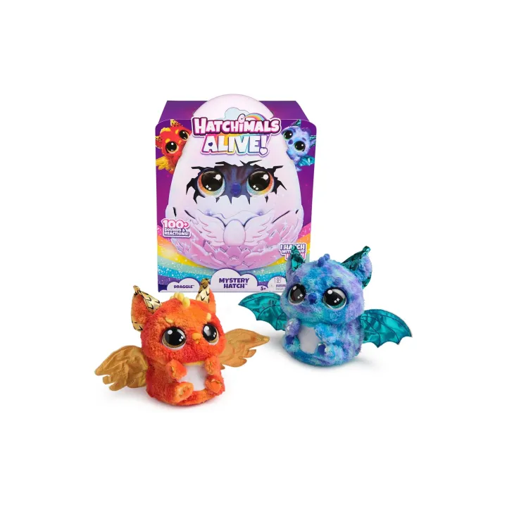 Spinmaster Hatchimals Secret Hatch Draggle Alive assorti