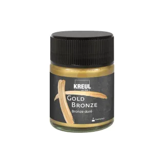 Kreul Peinture à effet Bronze liquide Or, 50 ml