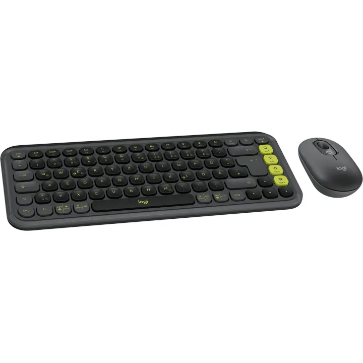 Logitech Ensemble clavier-souris POP Icon Combo Graphite