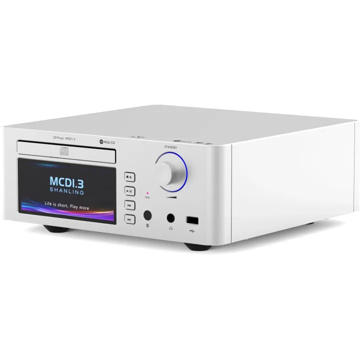 Shanling Lecteur CD MCD1.3 avec BT et WiFi Argenté