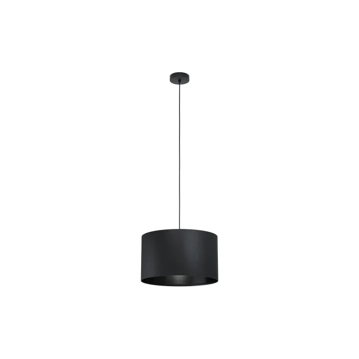 EGLO Leuchten Lampe suspendue MASERLO 1 1x E27, Noir