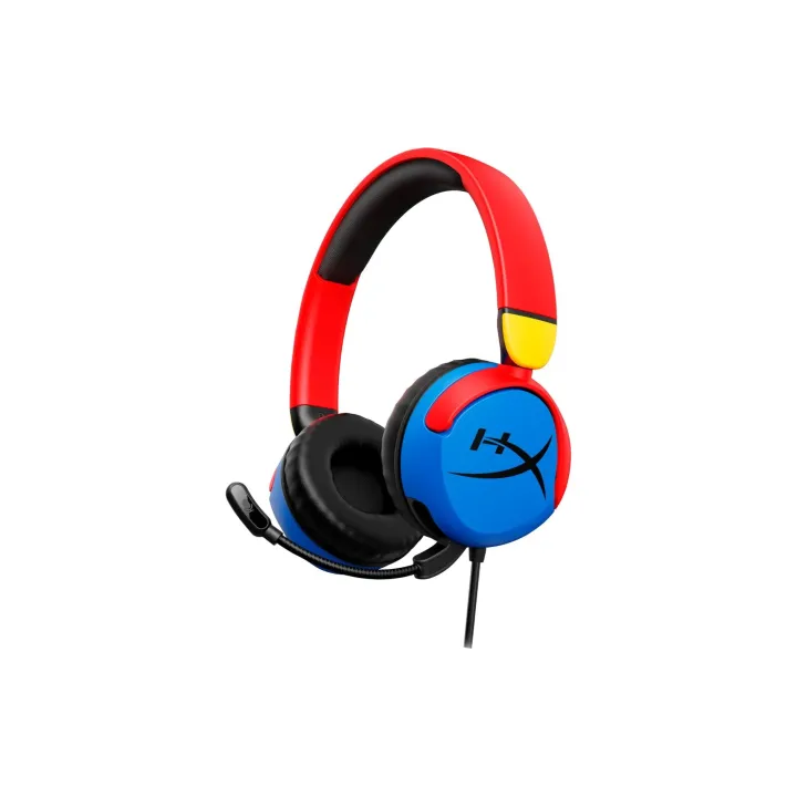 HyperX Écouteurs Cloud Mini Bleu-Jaune-Rouge-Noir