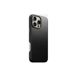 Nomad Coque arrière Traditional Leather iPhone 16 Pro Max Noir