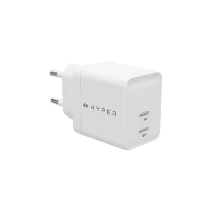 HYPER Chargeur mural USB HyperJuice USB-C GaN 35 W Blanc