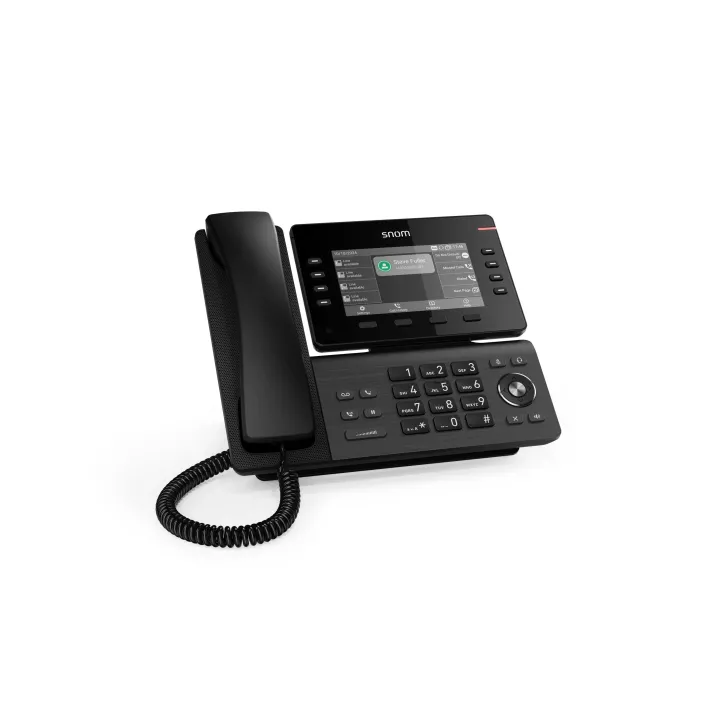 snom Téléphone de bureau D812 Noir