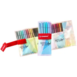 STABILO Pen 68 Pastellove 1 mm, set de 25