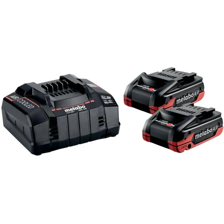 Metabo Batteries et chargeurs 2 x LiHD Xtreme 4.0 Ah