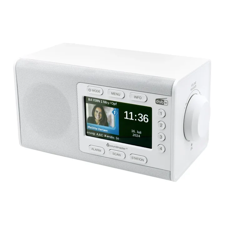 soundmaster Radio DAB+ DAB900WE Blanc